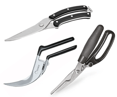 Accessories for gas chicken grills - poultry shears