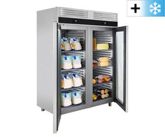 Хладилници / фризери стъкло - Нормално охлаждане - Комбинации хладилник / фризер