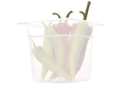 Accessories for salads and preparation tables - Polypropylene gastro containers - GN 1/6