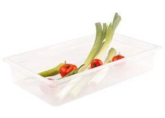 Accessories for pizza cooling tables - Polypropylene gastro containers Cloudy - GN 1/1