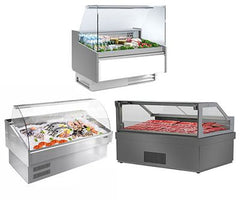 Refrigerated / meat and fish counters,Хладилници / щандове за месо и риба