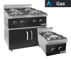 Mario cooking series - Black 700 - Mario gas hobs