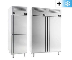 Хладилници / Фризери Неръждаема стомана - Нормално охлаждане - Комбинации хладилник / фризер