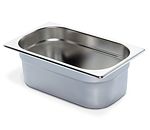 Accessories for salads and preparation tables - Stainless steel gastro containers - GN 1/4