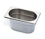 Accessories for salads and preparation tables - Stainless steel gastro containers - GN 1/9