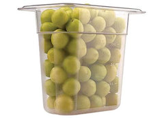 Accessories for salads and preparation tables - Transparent polycarbonate gastro containers - GN 1/9