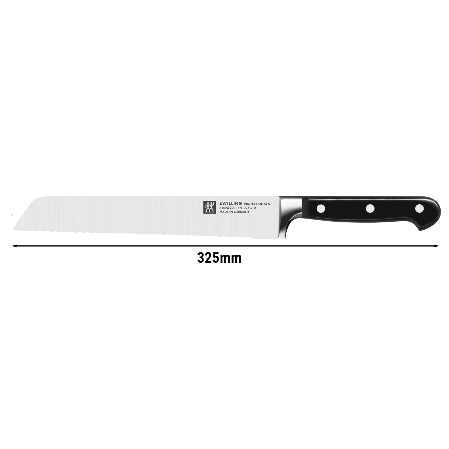 ZWILLING | PROFESSIONAL S - Нож за хляб с назъбено острие - Острие: 200 мм