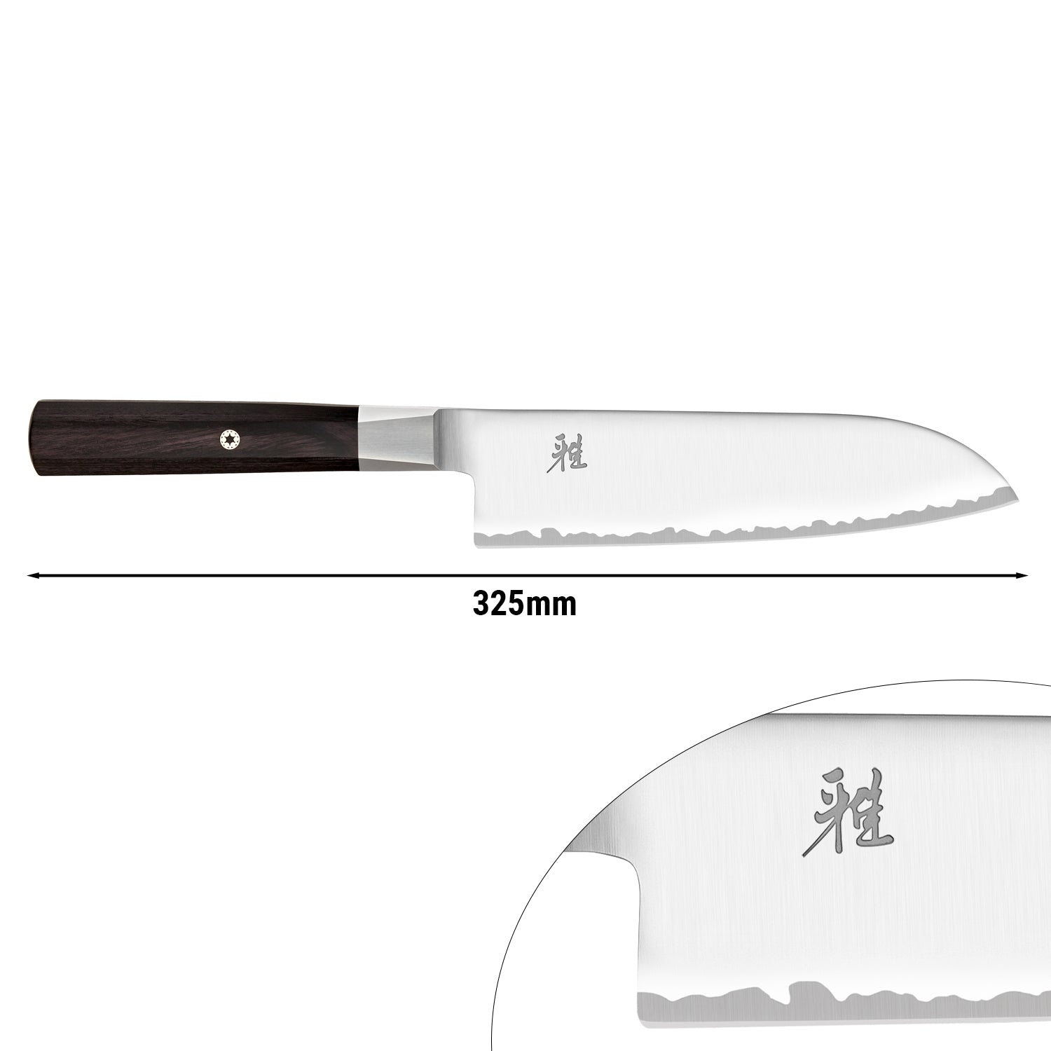 MIYABI | 4000 FC - Нож Santoku- Острие: 180 мм