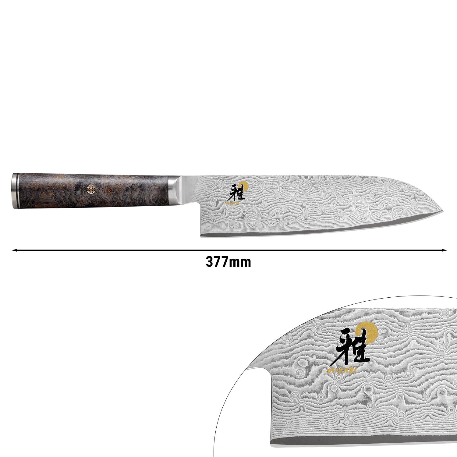 MIYABI | 5000 MCD 67 - Нож Santoku - Острие: 180 мм