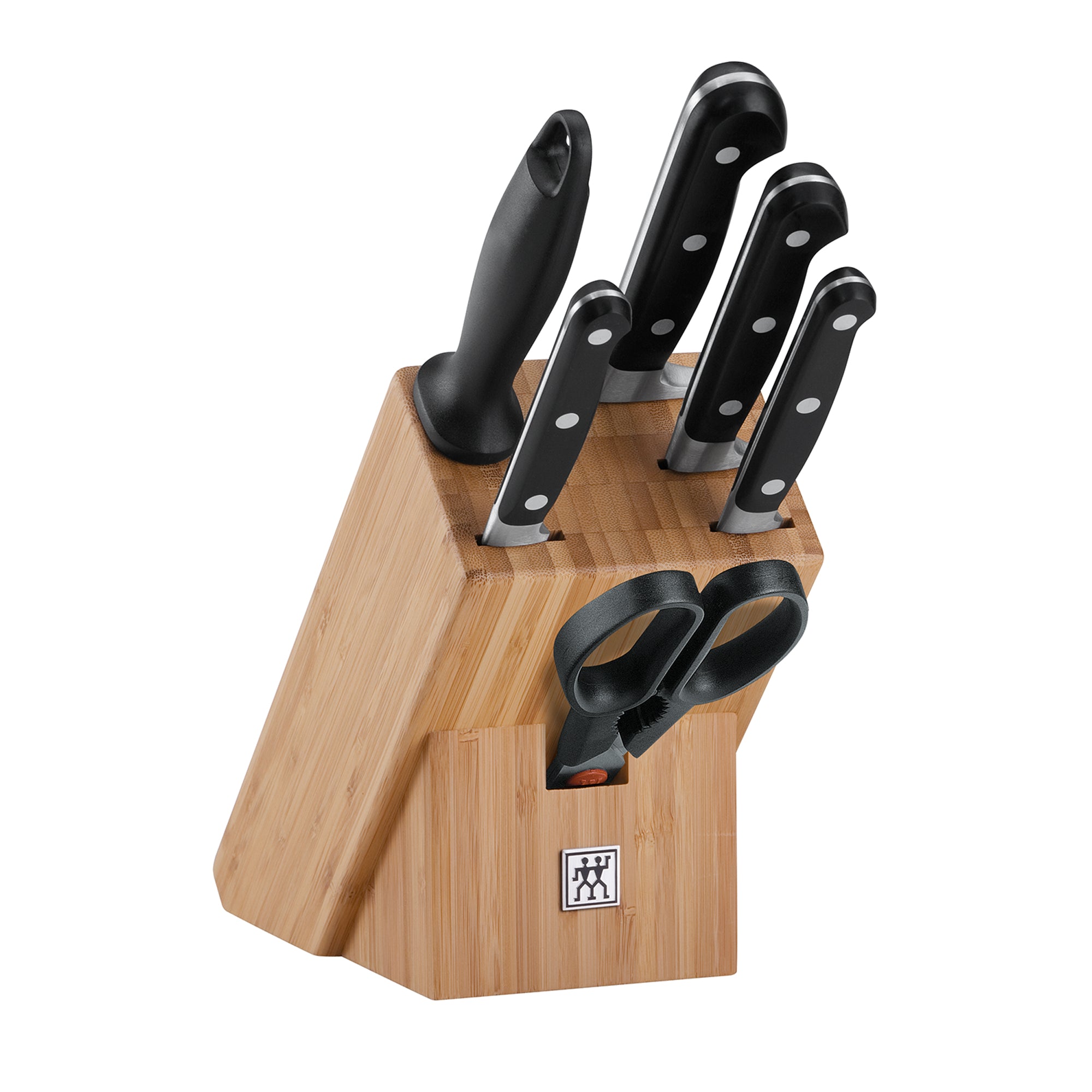 ZWILLING | PROFESSIONAL S - Комплект ножове в блок, 7 части.