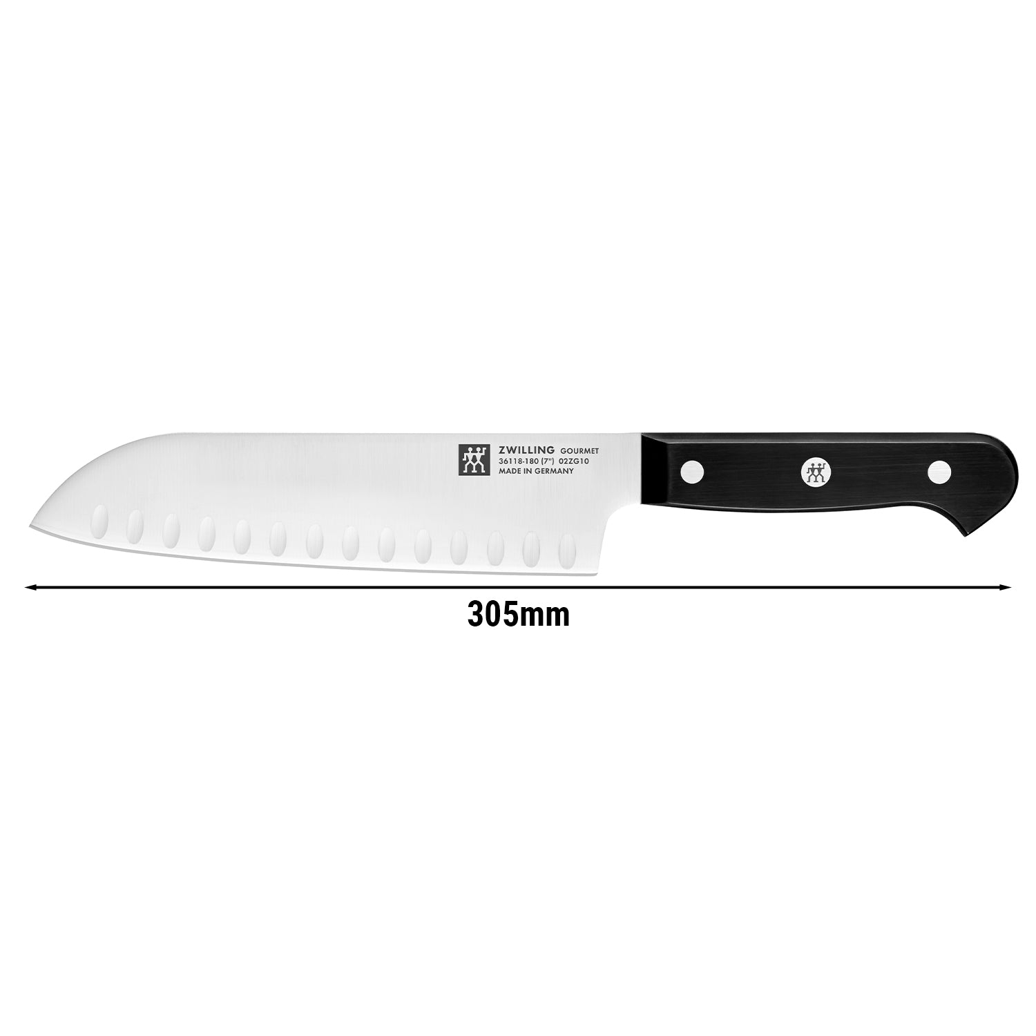 ZWILLING | GOURMET - Нож Santoku - Острие: 180 мм