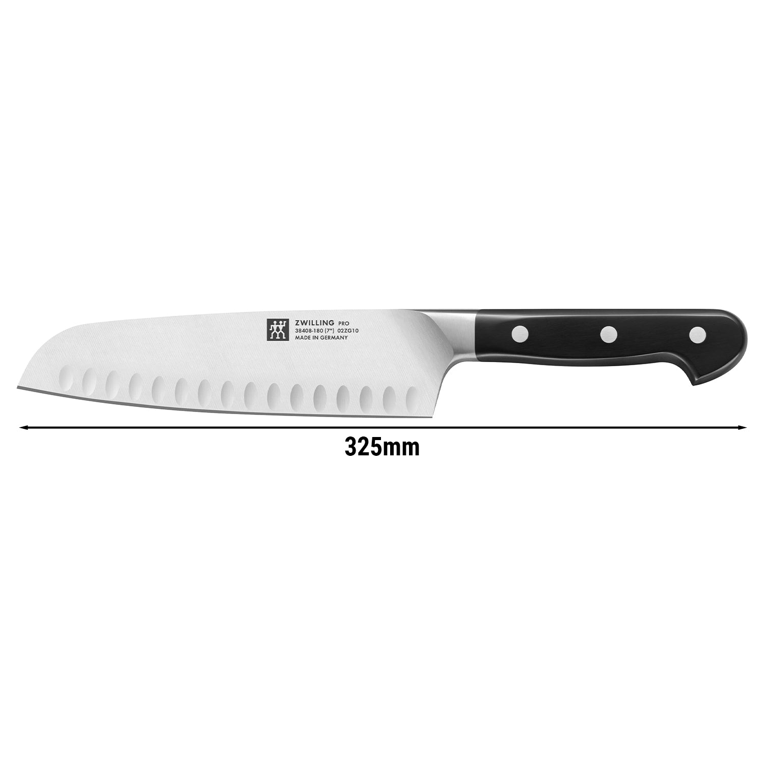 ZWILLING | PRO - Нож Santoku - с назъбено острие - Острие: 180 мм