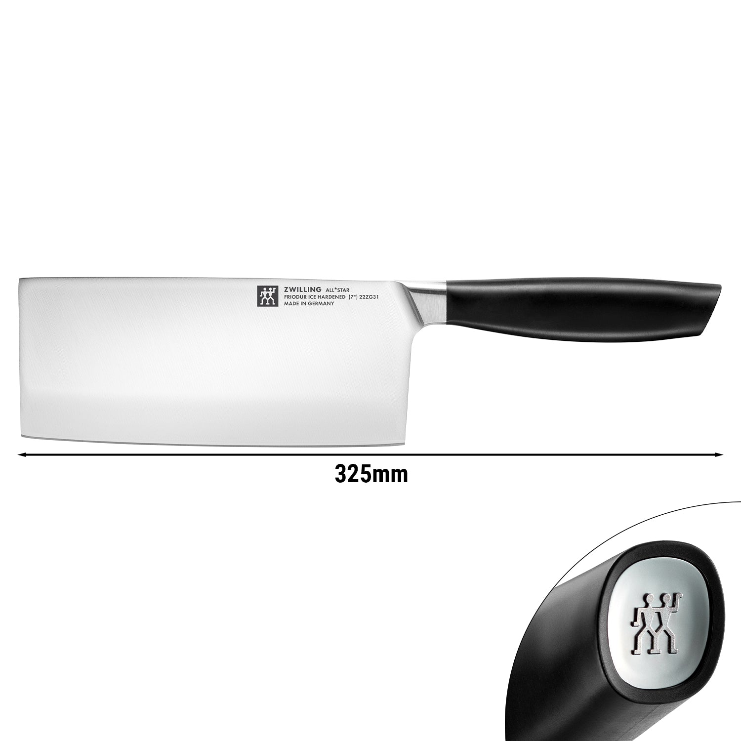 ZWILLING | ALL * STAR - Чин. Нож за готвачи - Острие: 180 мм - Сребърен