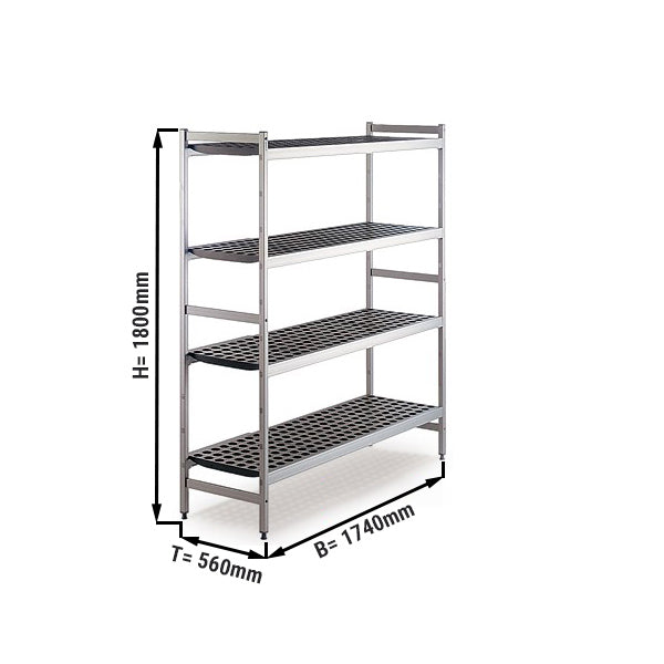 Aluminum rack - 1740 x 1800 mm