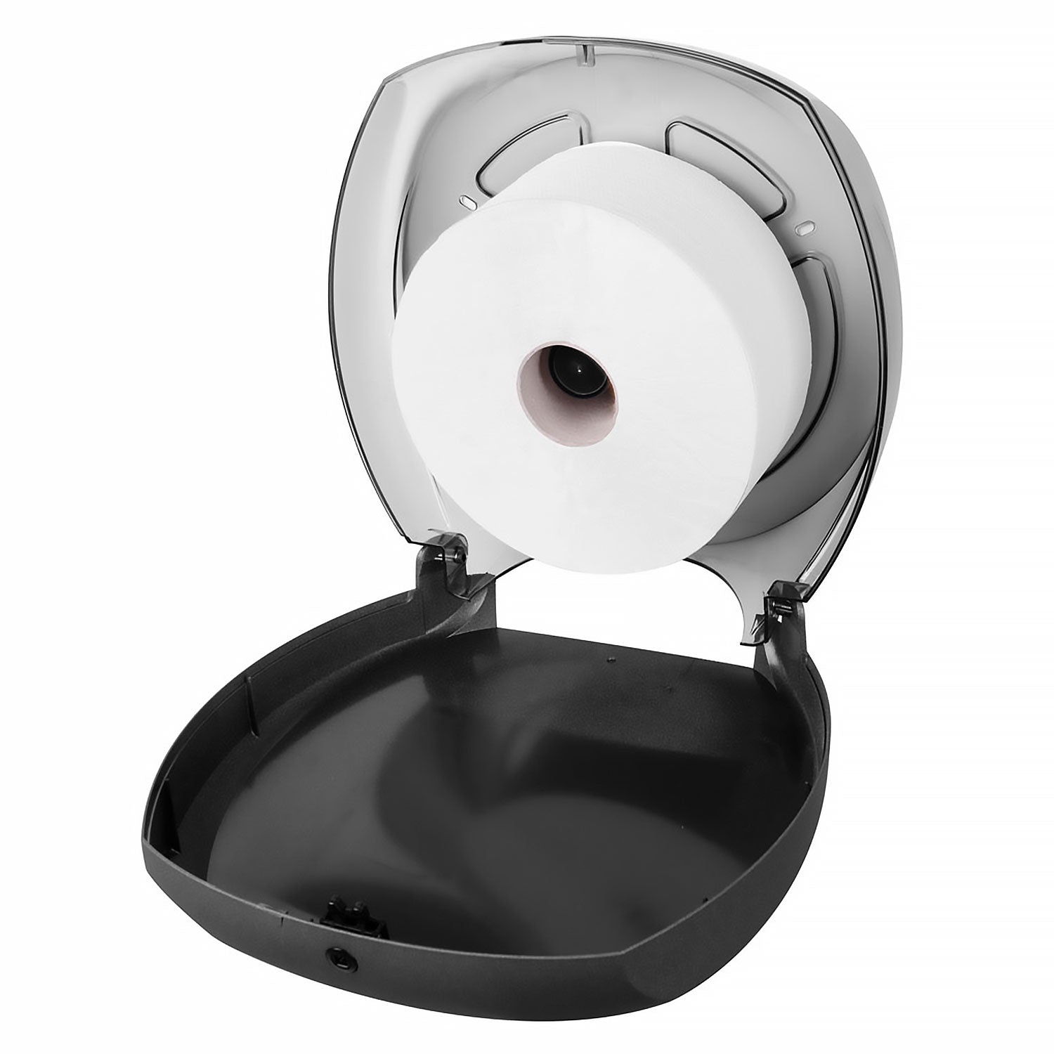 AIR-WOLF | Large toilet roll dispenser - 1 large roll up to 290 mm - ABS plastic - anthracite