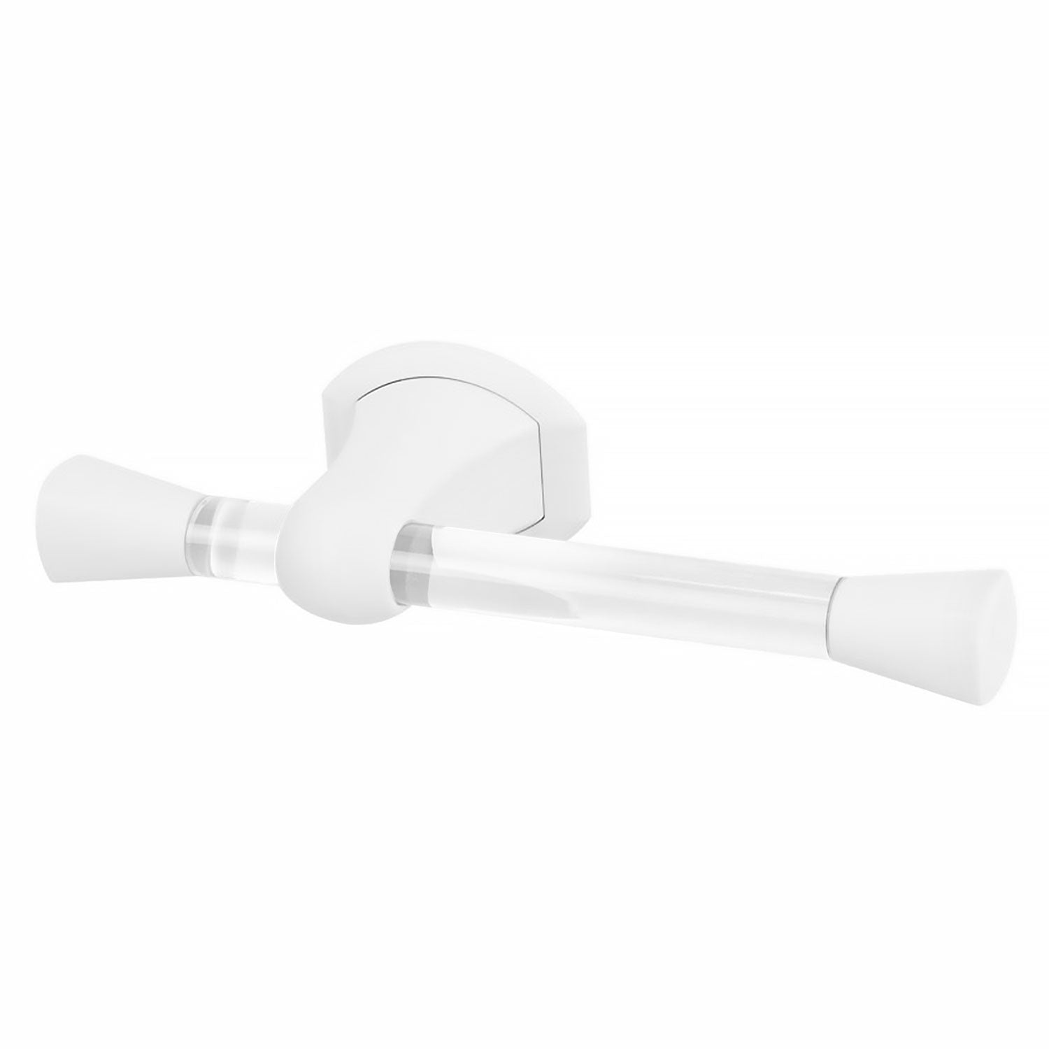 AIR-WOLF | Toilet paper holder for 1 household roll - ABS plastic - white