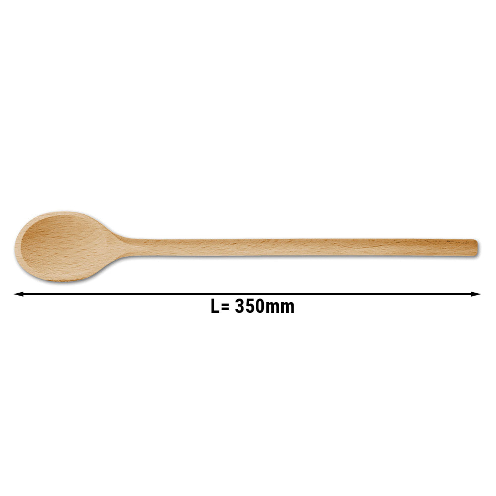Дървена готварска лъжица - 35 см