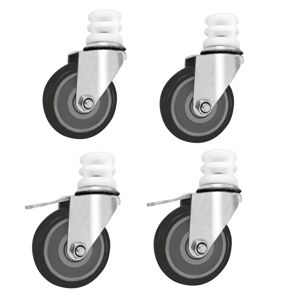 ERE stainless steel shelf castors