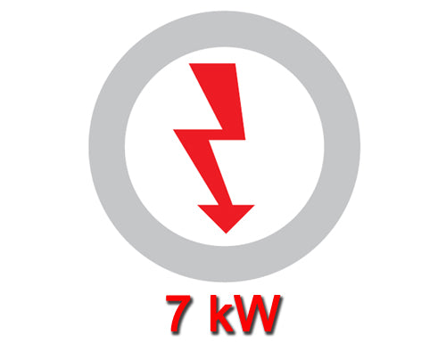 Електрическа печка 2х котлона ъглови (7 kW)