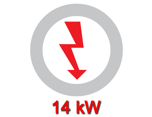 Електрическа печка 4х котлона ъглови (14 kW)