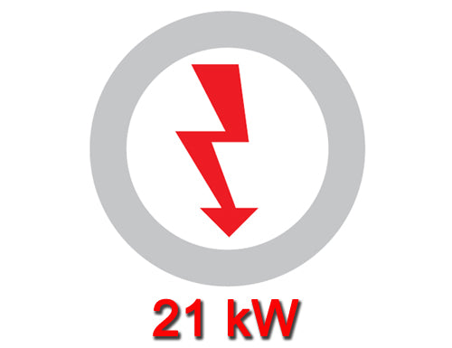 Електрическа печка 6х котлона ъглови (21 kW)