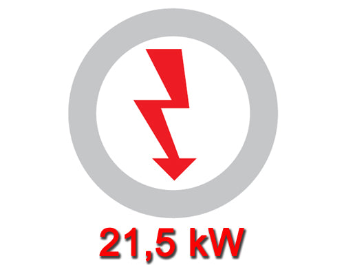 Електрическа печка 4х котлона ъглови (14 kW) + електрическа статична фурна (7,5 kW)