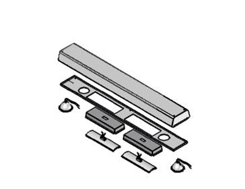 Lighting for protective glass and heater 1.1 m