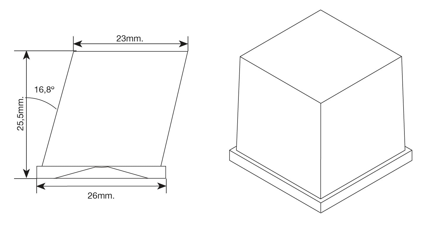 Ice cube machine 212 kg / 24 h