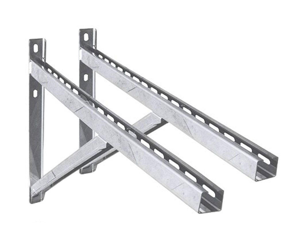 Wall support incl. bracket at an angle 1030 mm