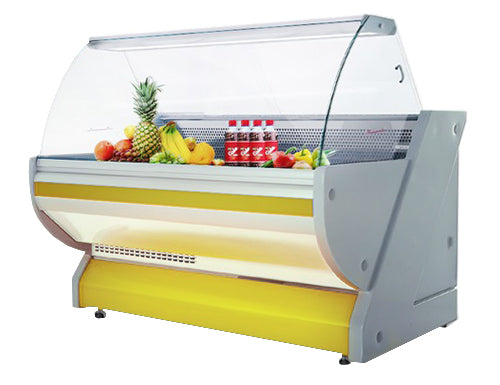 Refrigerated showcase - 2.5 x 1.15 m - 500 liters