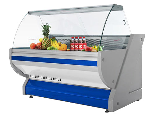 Refrigerated showcase - 1.5 x 1.15 m - 300 liters