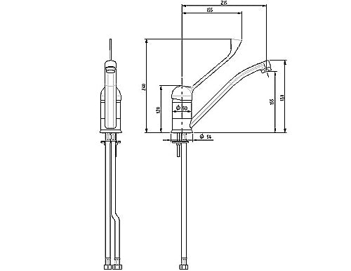 Mixer tap 2000 single hole