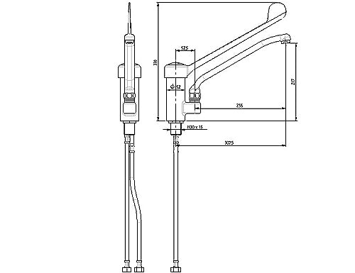 Mixer tap 3000 single hole