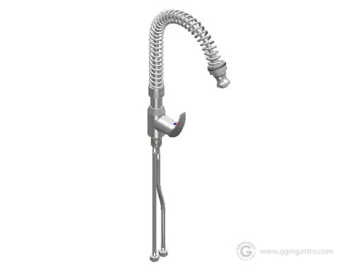 Mixer tap 6000 for single hole