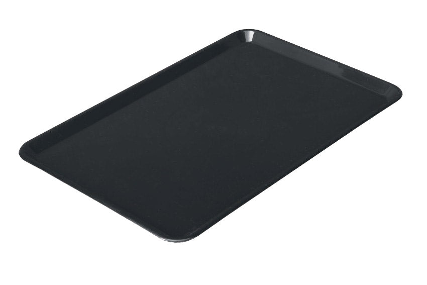 Rectangular dish 420x280x15 mm - black - Eco-Line