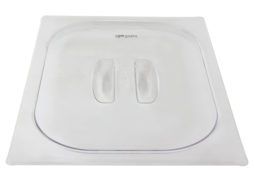 Polycarbonate lid GN 1/2 - transparent - height 7 mm