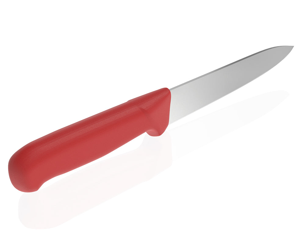 Slicing knives - 18 cm - red