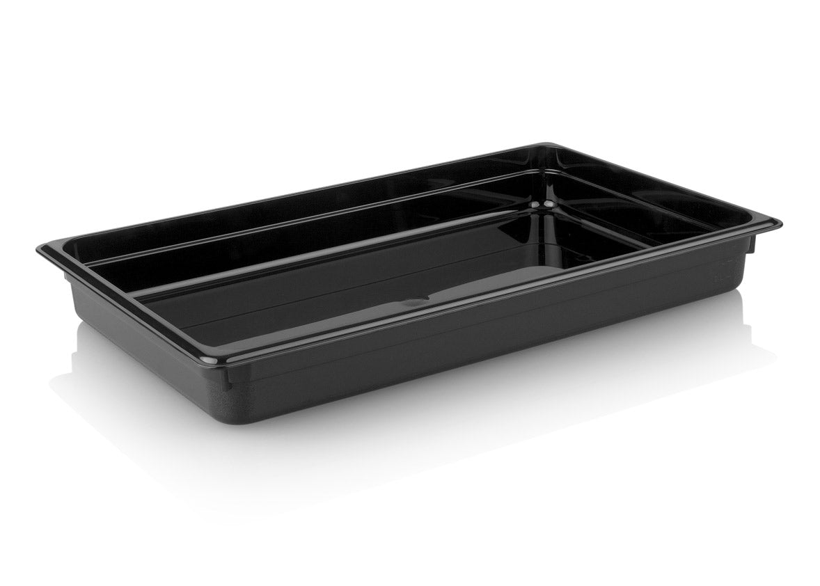 Polypropylene container GN 1/1 - Black - height 65 mm