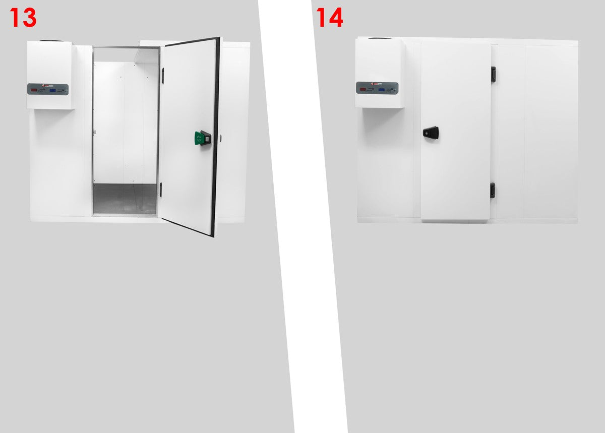 Freezer room 1.2 x 1.2 m - height 2.01 m - 1.6 m³