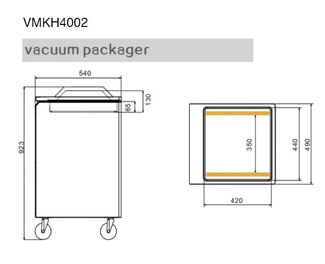 Vacuum machine 20 m³/h