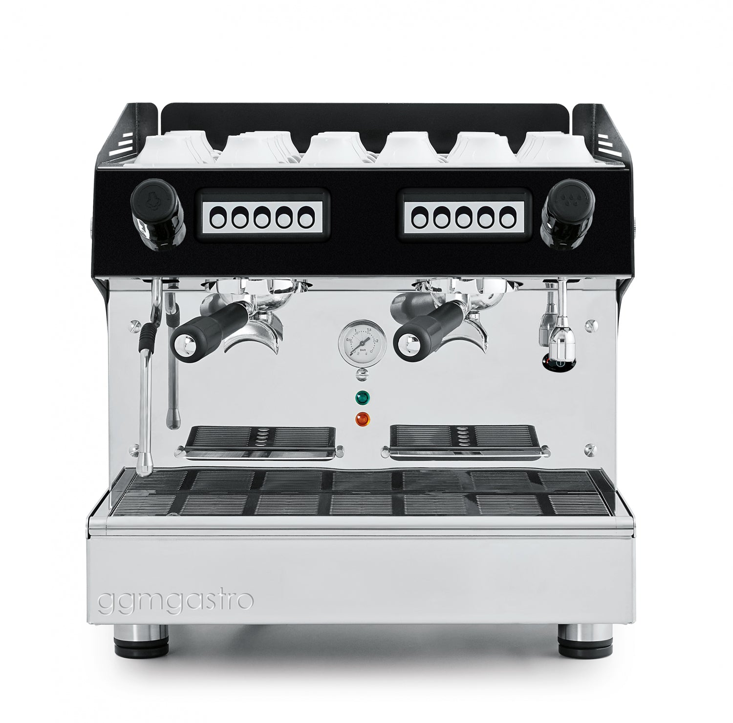 Espresso coffee machine from 2 groups