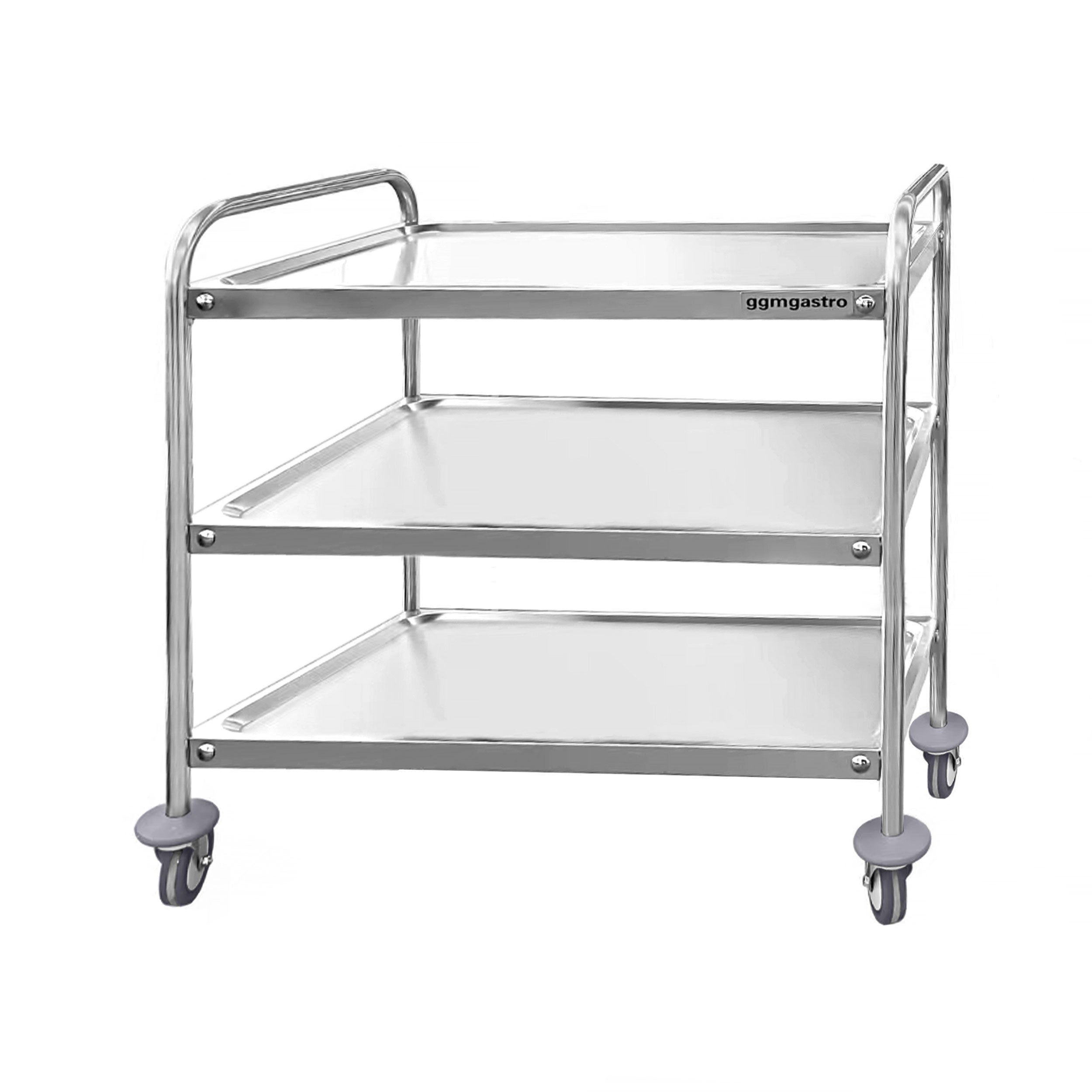 Serving trolley 0.8 m - with 3 x shelves