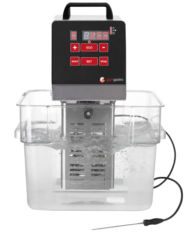 Sous Vide water bath cooking device + temperature probe