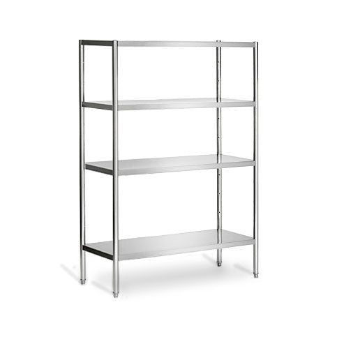 Steel rack PREMIUM 1.6 x 0.5 m - with 4 shelves (ADJUSTABLE)