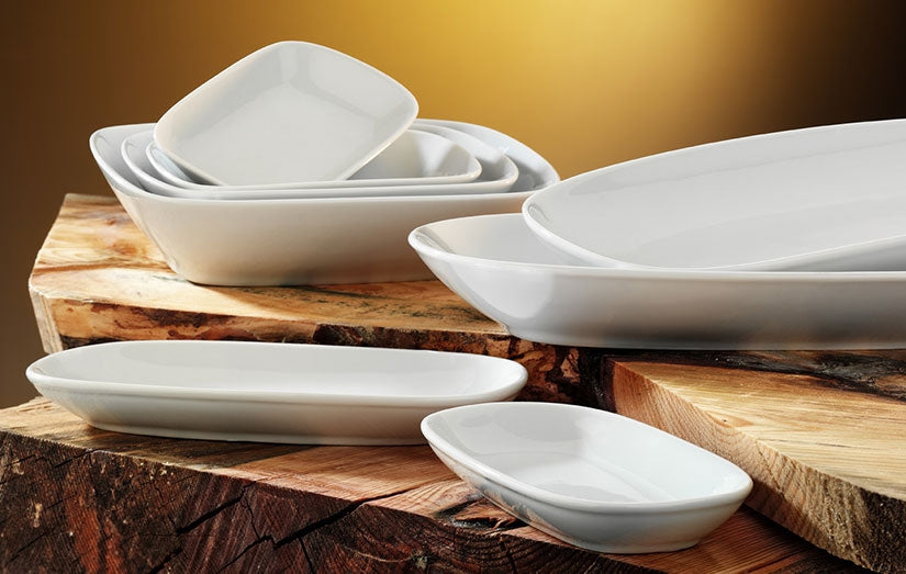 (12 pieces) ENTity Plate oval - 34 cm