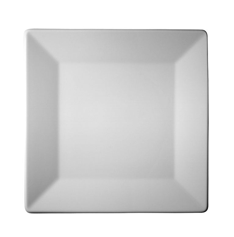 (12 pieces) MAYA - flat and square plates - 16 x 16 cm