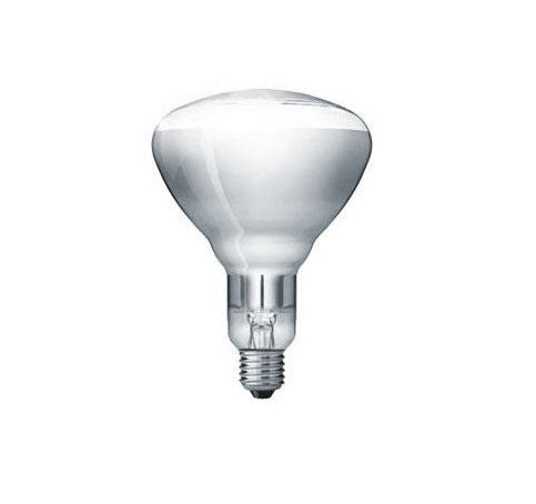 Резервна отоплителна лампа - 250 Watt - бяла