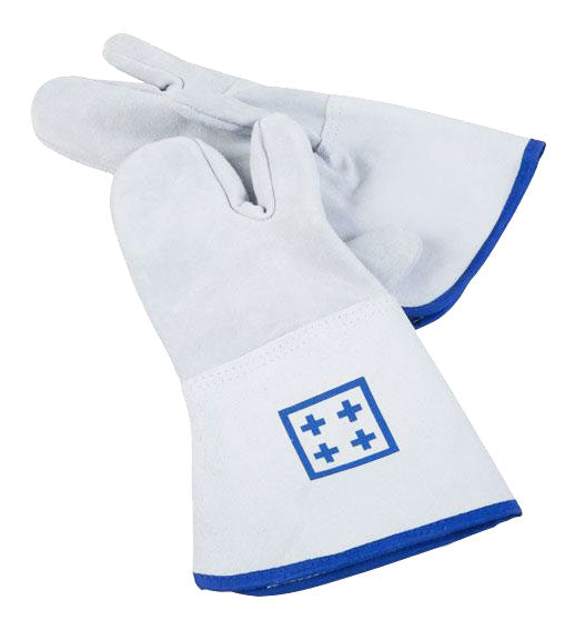 Kitchen gloves with 3 fingers - length: 36 cm