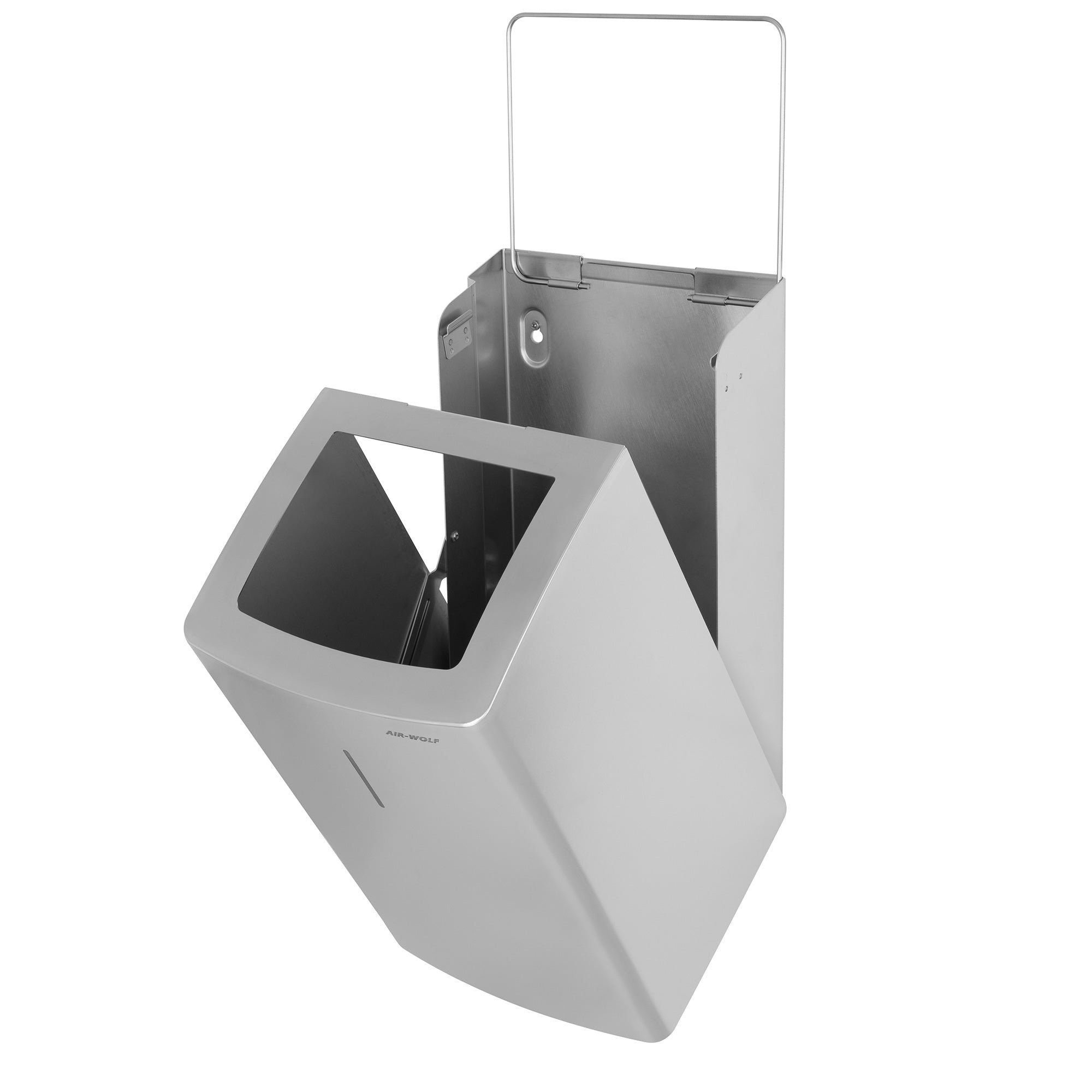 AIR -WOLF - Waste bin - 25 liters - for wall mounting