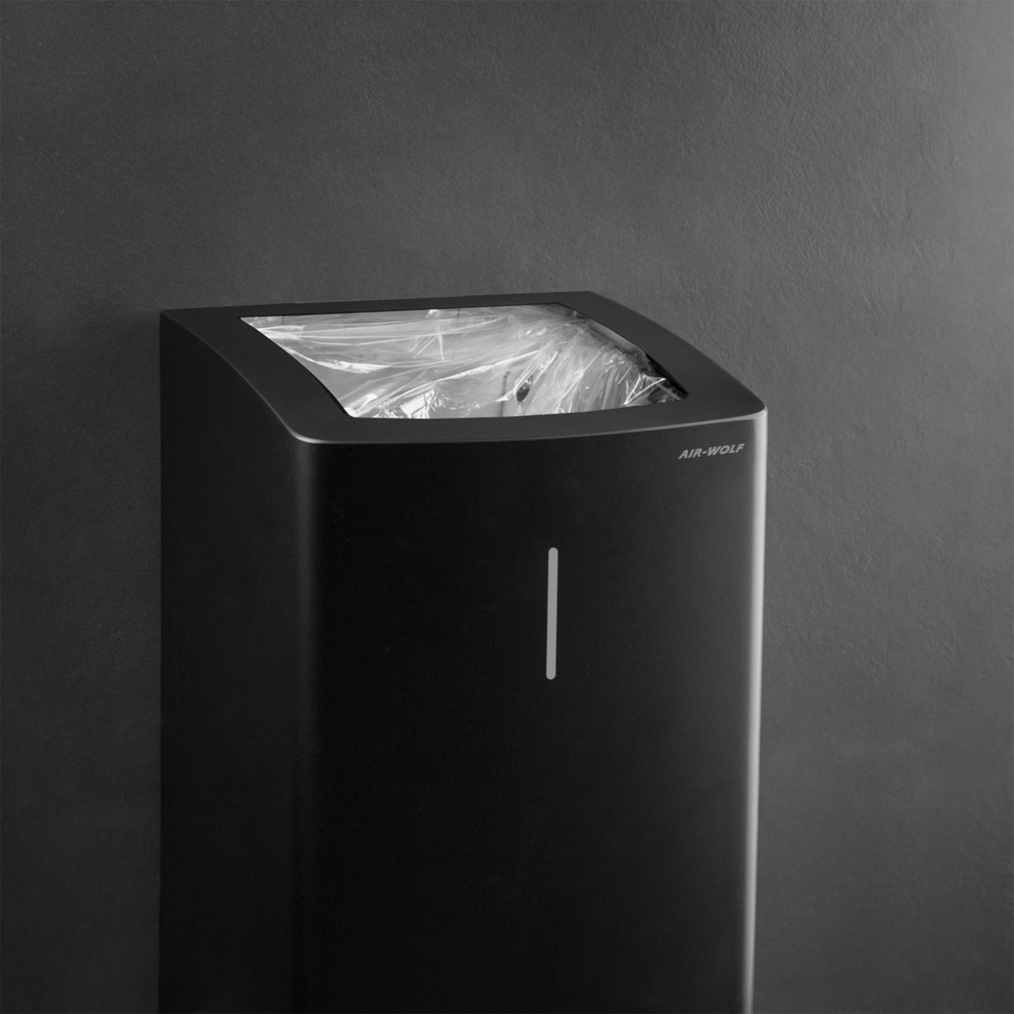 AIR -WOLF - Waste bin - 50 liters - for wall mounting